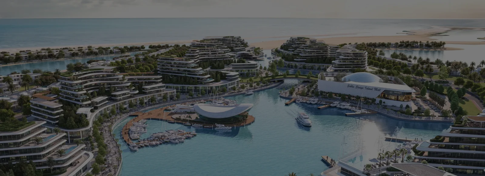 Bayside Marina Residences Tower 1 by Sobha at Siniya Island Banner