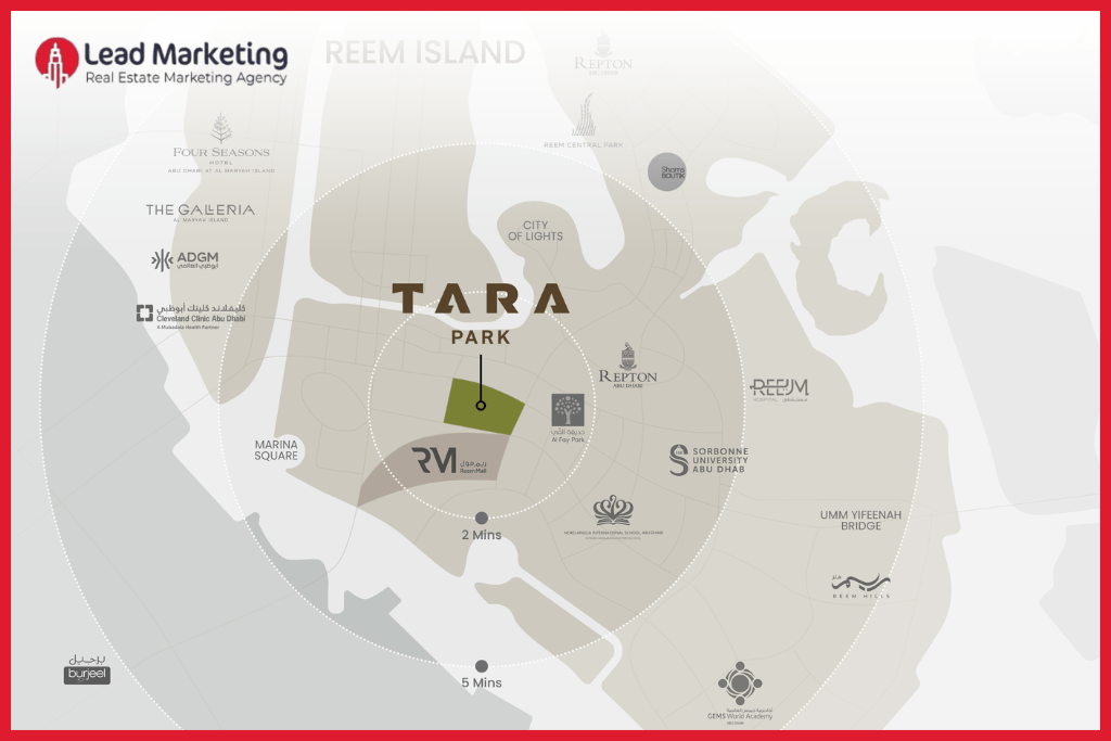 Tara Park at Al Reem Island Master plan image