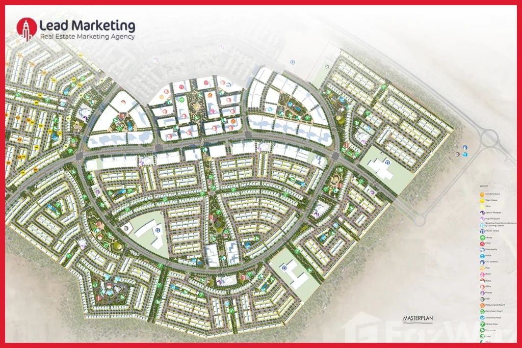 Al Ghadeer Gardens by Aldar Properties Master Plan Image