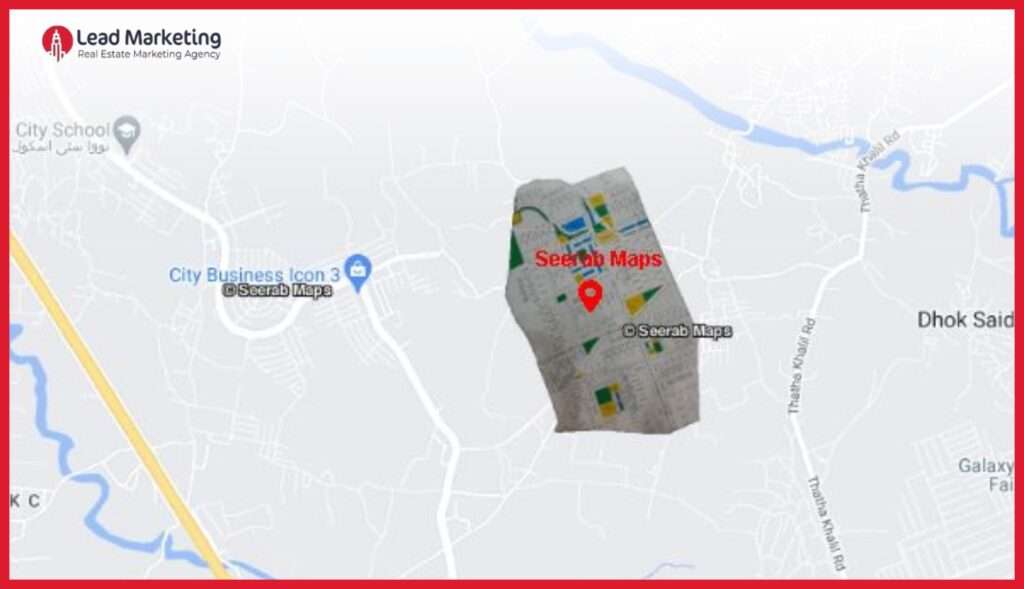 Faisal Hills D Block Location Image