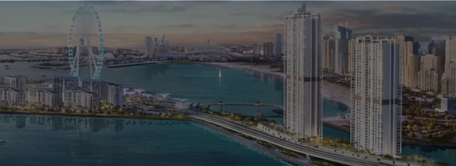 Bluewaters Bay by Meraas at JBR Banner