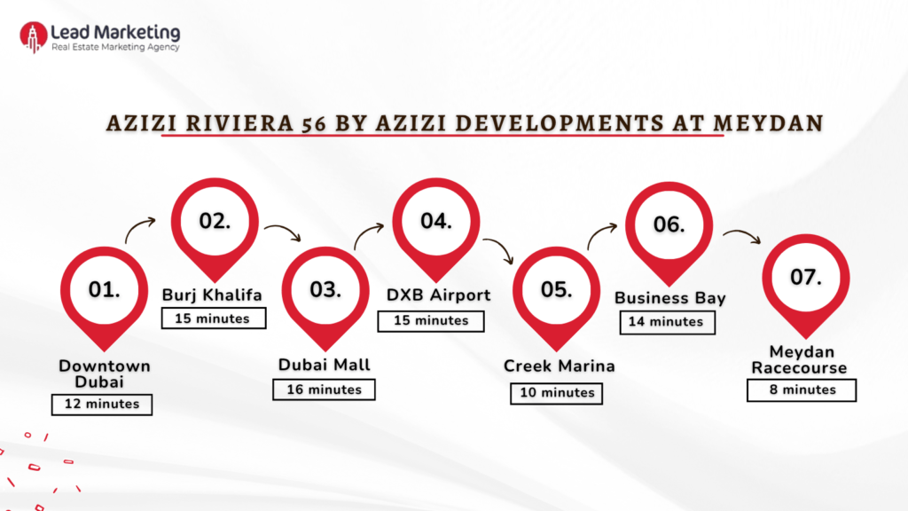 Azizi Riviera 56 by Azizi Developments Location Image