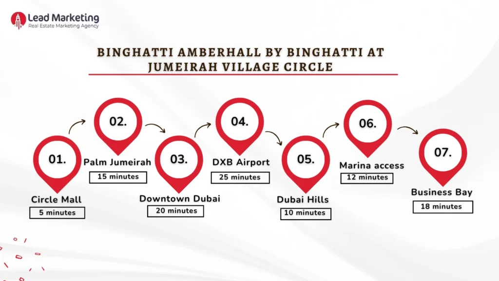 Binghatti Aquarise by Binghatti Developers Location