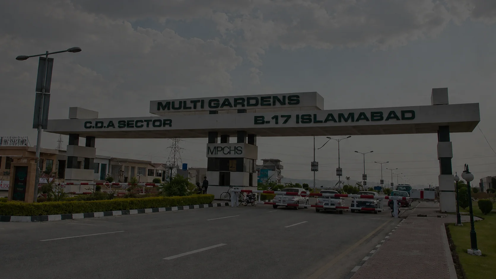 Multi Gardens B-17 Islamabad Banner