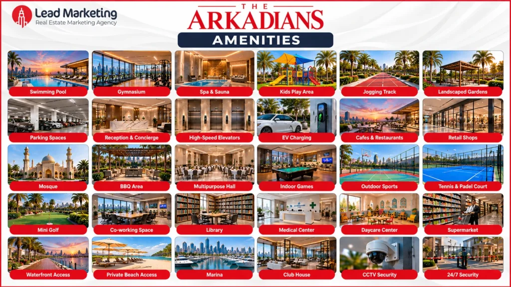 The Arkadians Karachi facilities and amenities Image