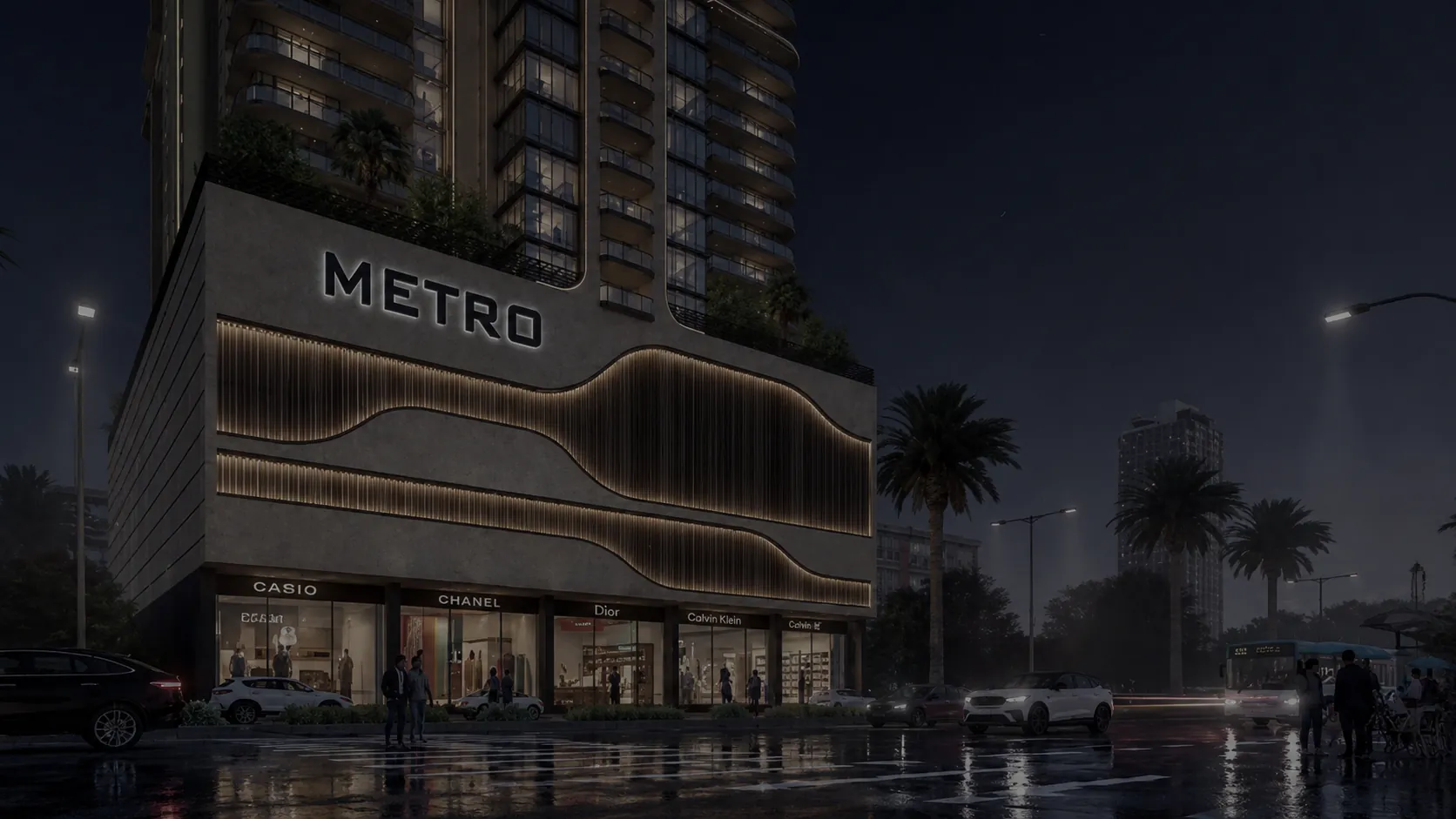 Metro Livings Block 8 Clifton, Karachi Banner