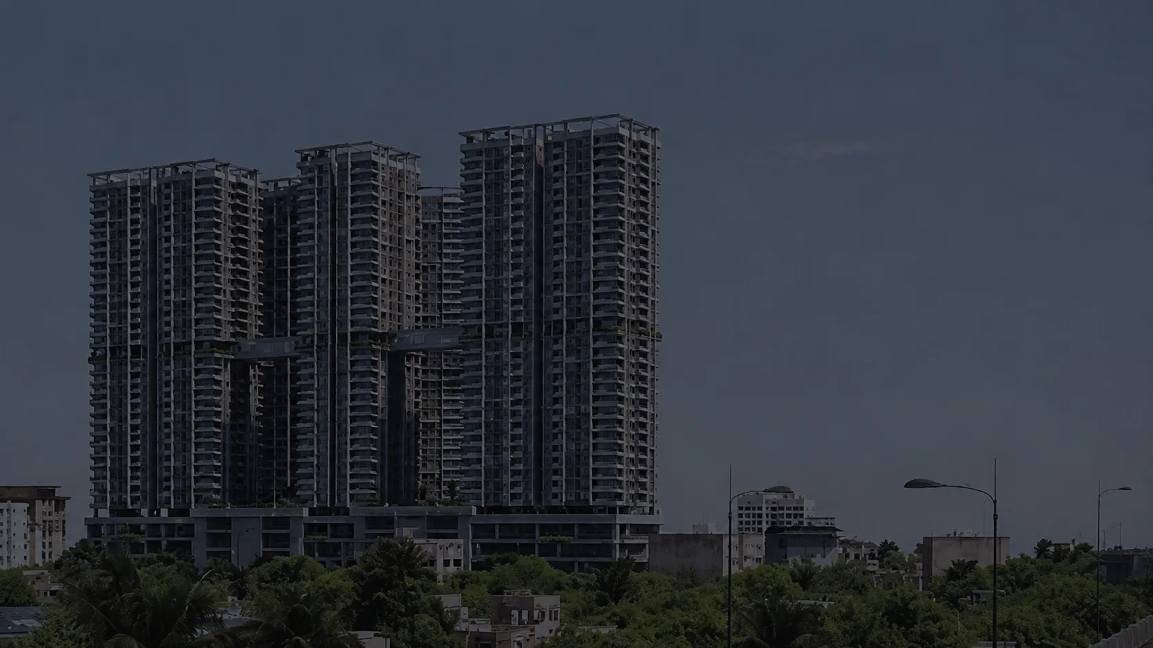 The Seven Towers Karachi Banner