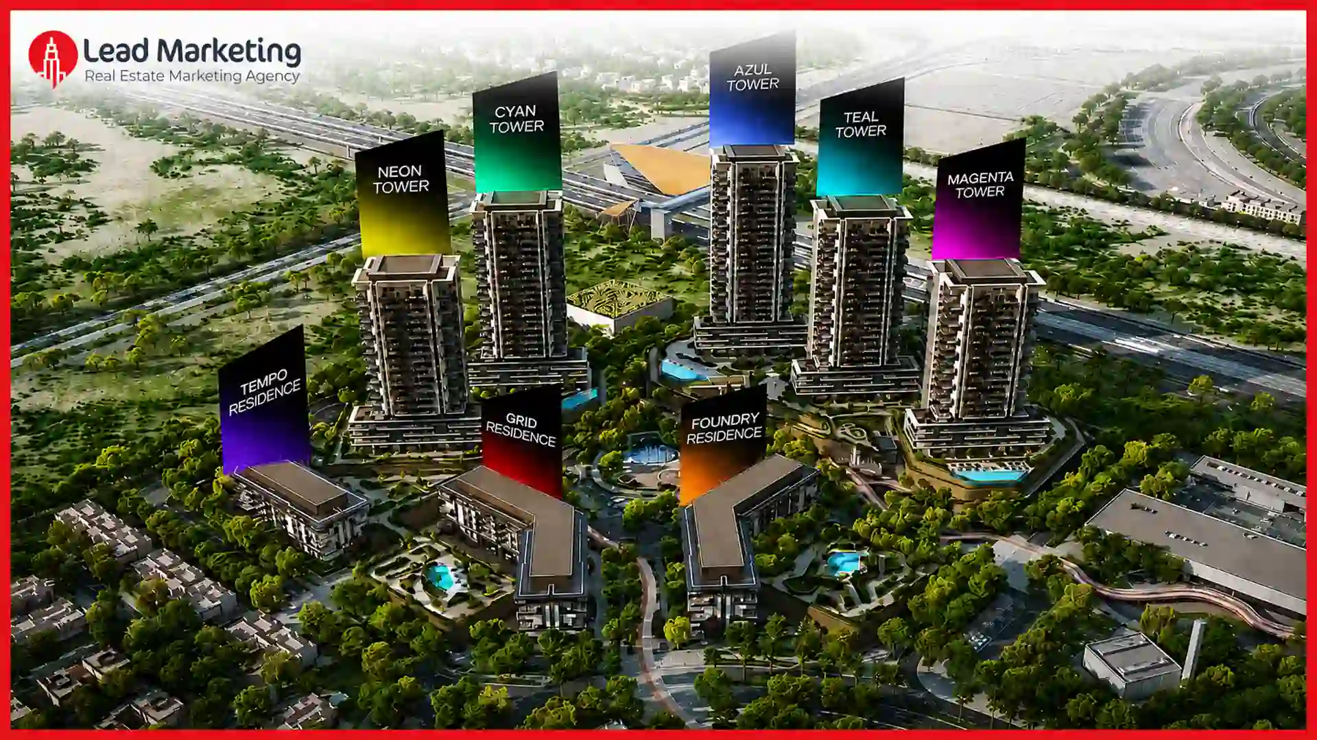 Azul Tower by Aldar Properties at Dubailand feature image