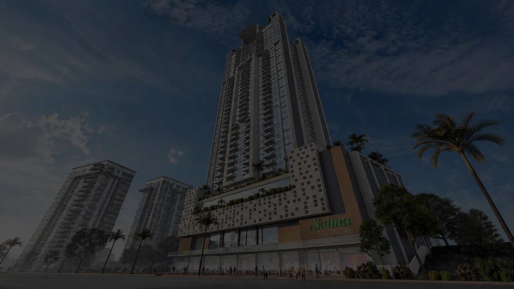 Saima Tower Apartments Karachi Banner
