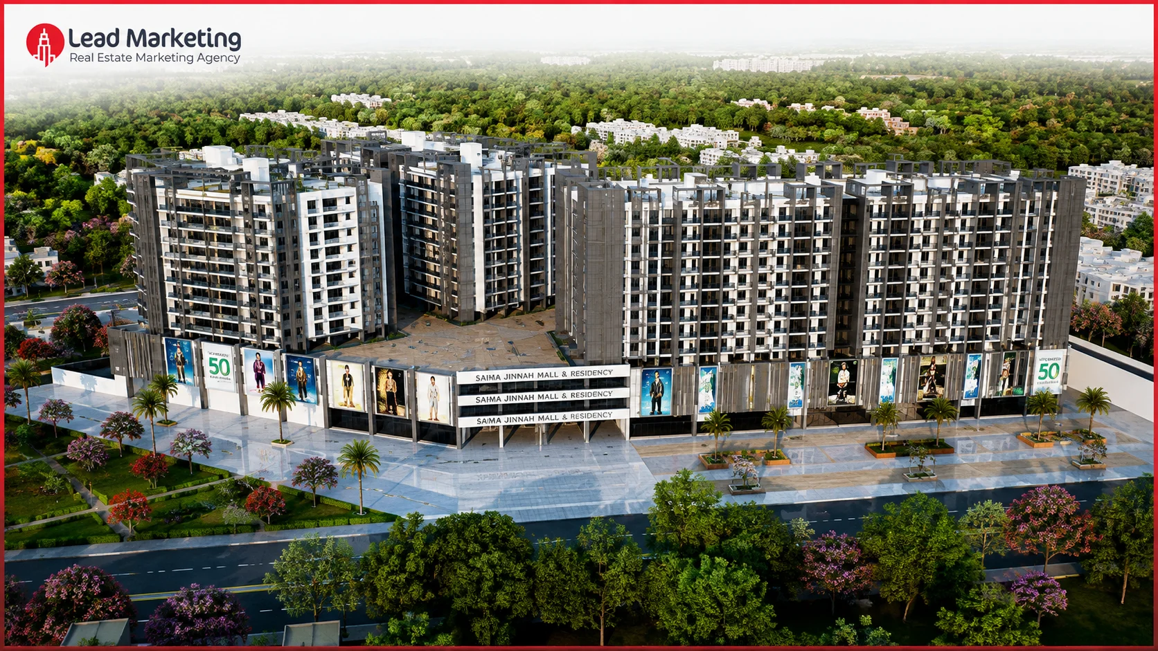 Saima Jinnah Mall and Residence Karachi Fearture Image