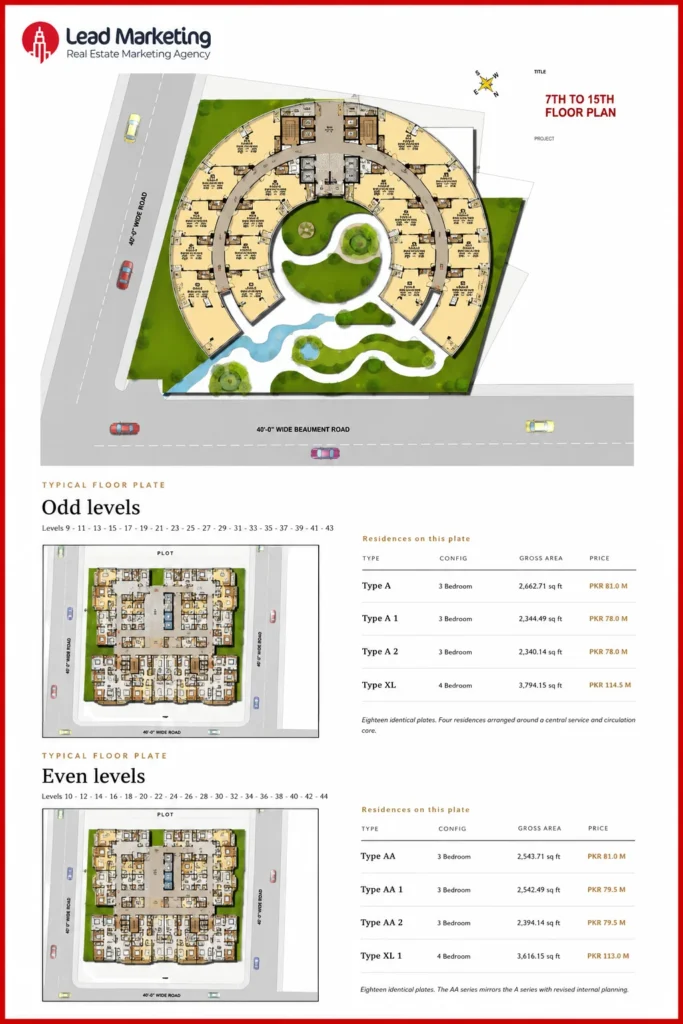 Sumya Pearl Residency Floor Plan Image