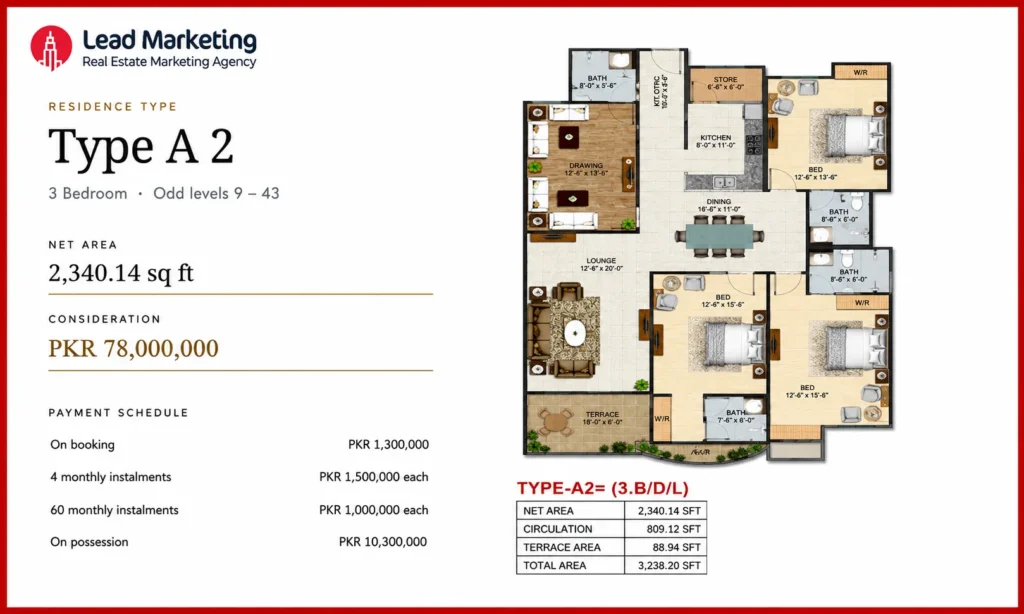 Sumya Pearl Residency Type A2 Image