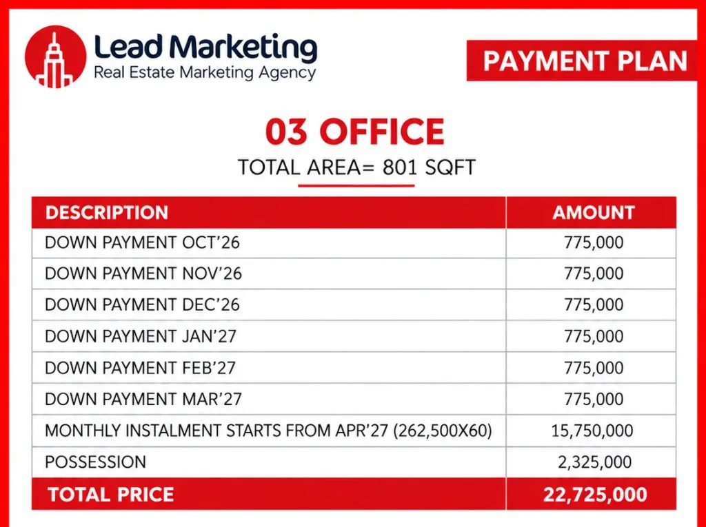 Office 03 Payment Plan Image