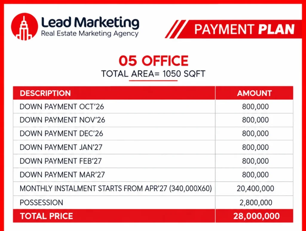 Office 05 Payment Plan Image