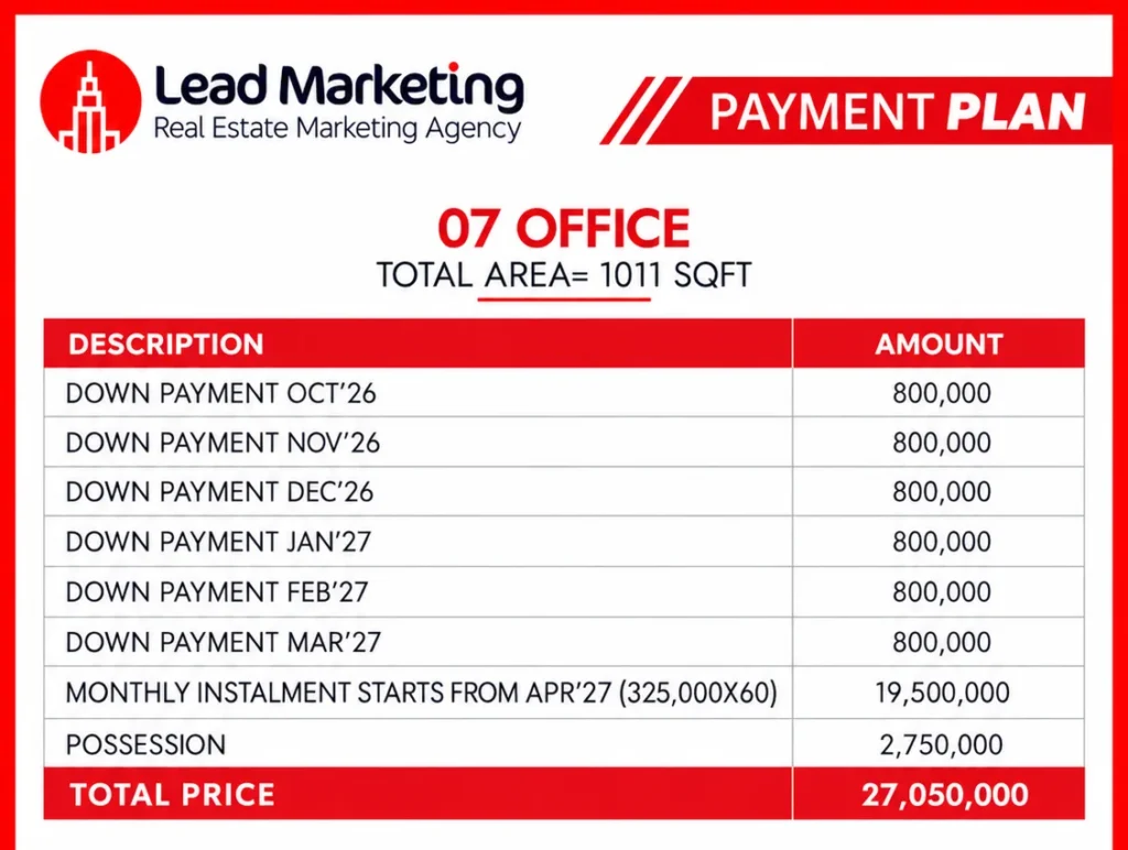 Office 07 Payment Plan Image
