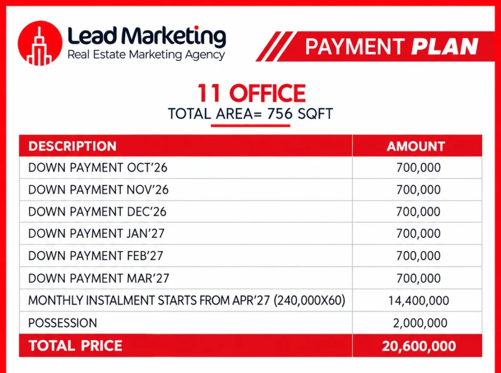Office 11 Payment Plan Image