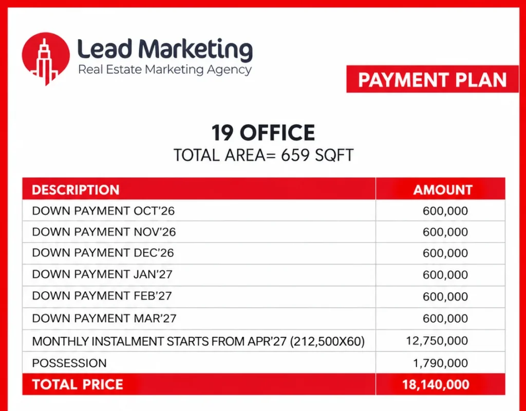 Office 19 Payment Plan Image
