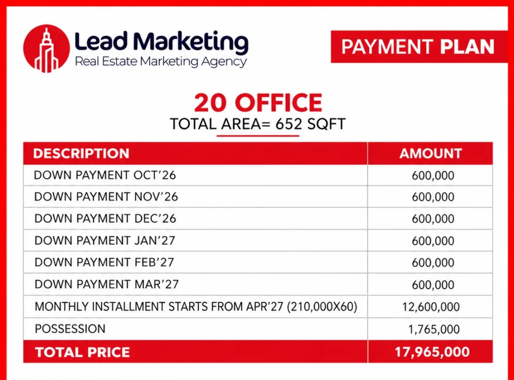 Office 20 Payment Plan Image