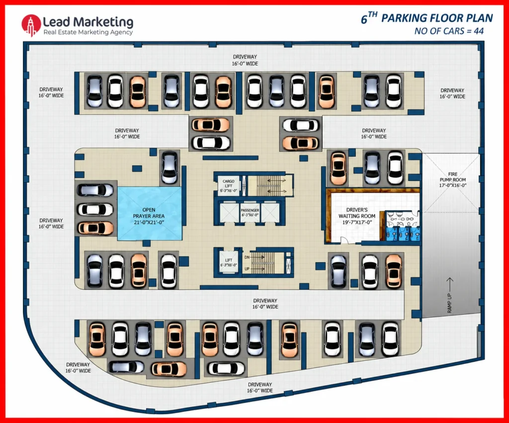 6th Parking Floor Image