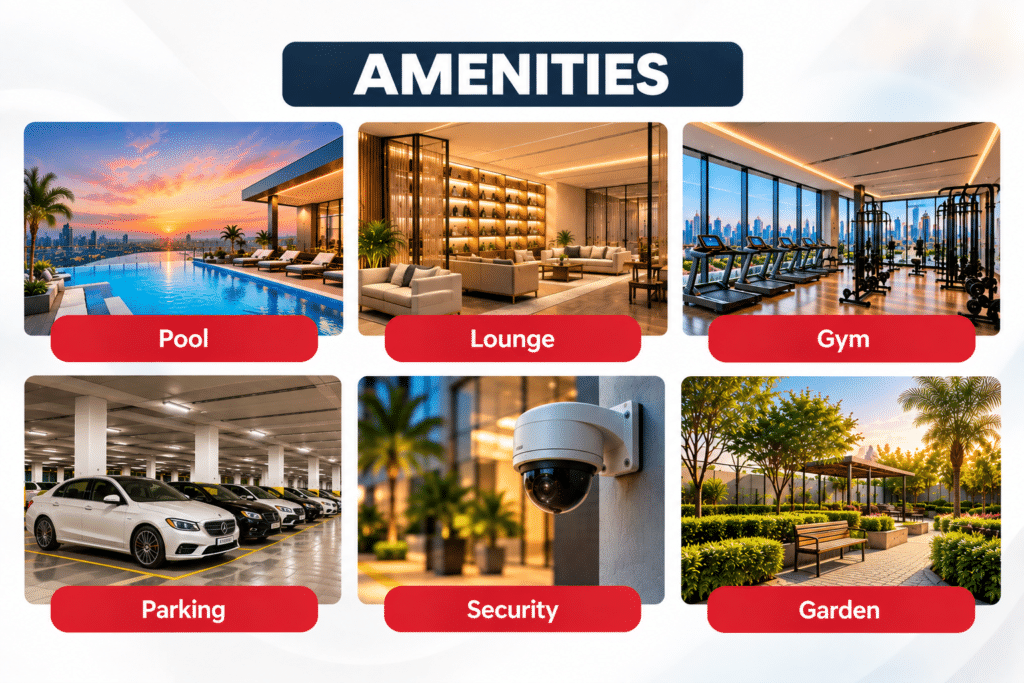Craft Bay View Residency Amenities Image